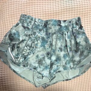 Lululemon Blue and Gray Shorts
